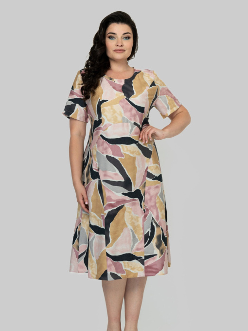 Платье миди All Posa модель ap102459p-abstrakcq Фото