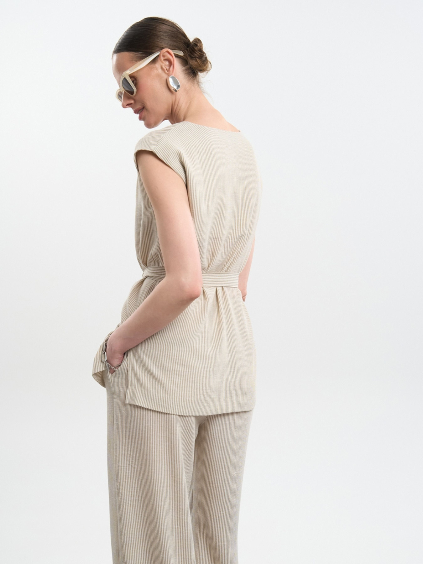 Костюм TrikoBakh Комплект (жилет+штани) модель 3070-kremovo-molochnij Фото