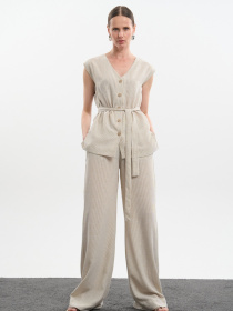 Костюм TrikoBakh Комплект (жилет+штани) модель 3070-kremovo-molochnij Фото