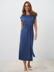 Сукня міді TrikoBakh модель 2869-dzhinsovij Фото