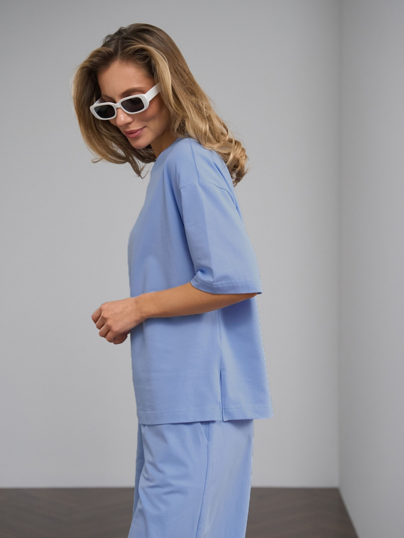 Костюм TrikoBakh Комлект (футболка+шорти) модель 3067-blakitnij Фото