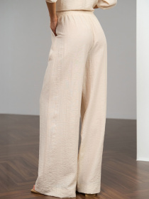 Повседневный костюм TrikoBakh Комплетк (сорочка+штани) модель 3057-naturalxnij Фото