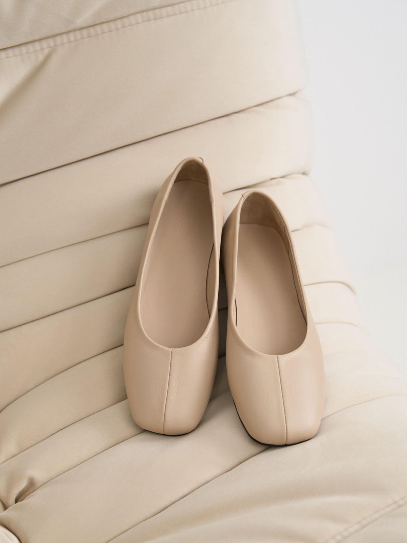 Балетки TrikoBakh модель 7006-bezhevij Фото