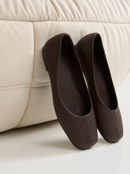 Балетки TrikoBakh модель 7006-shokoladnij Фото