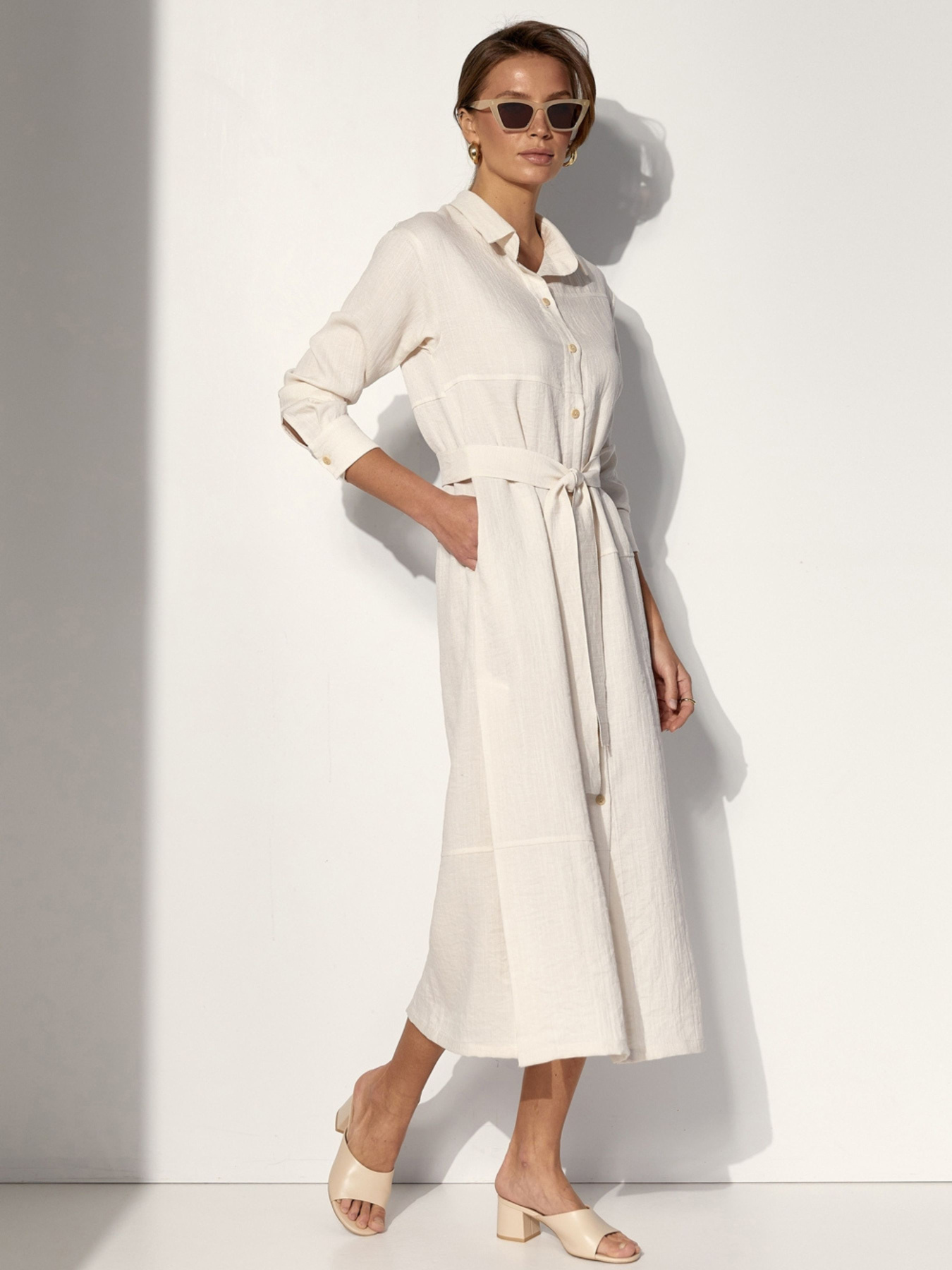 Платье миди TrikoBakh модель 3063-vershkovij Фото