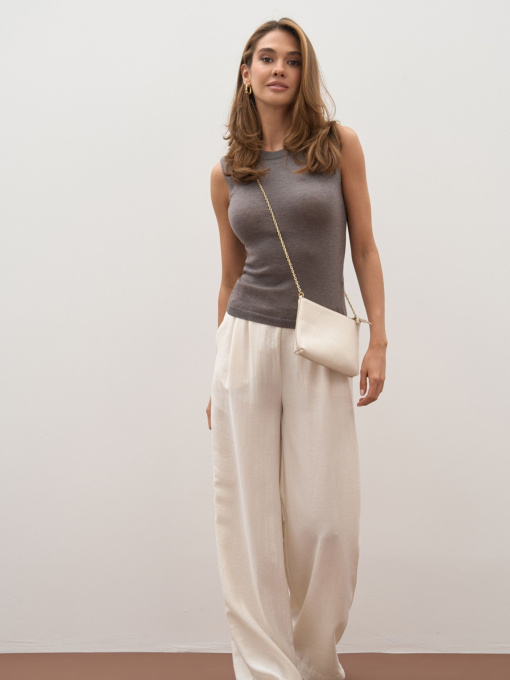 Палаццо TrikoBakh модель 3058-naturalxnij Фото