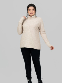 Туника All Posa модель ap102196p-bezhevij Фото