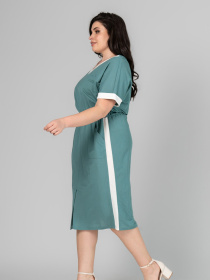 Платье миди All Posa модель ap102071p-polin Фото