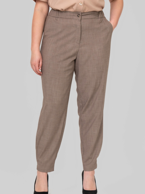 Повседневные штаны All Posa модель ap102411p-korichnevij Фото