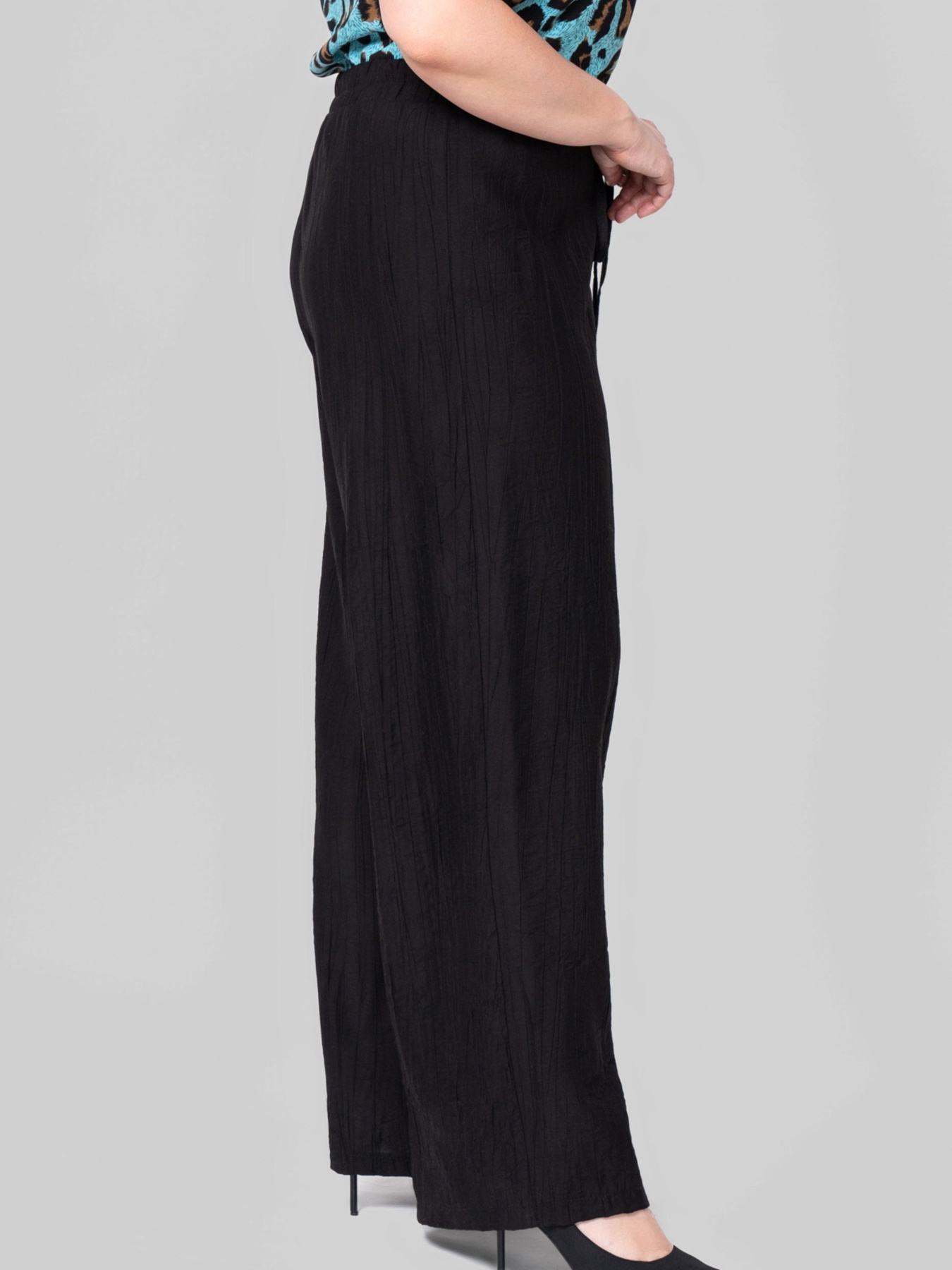 Повседневные штаны All Posa модель ap102383p-chornij-zhatka Фото