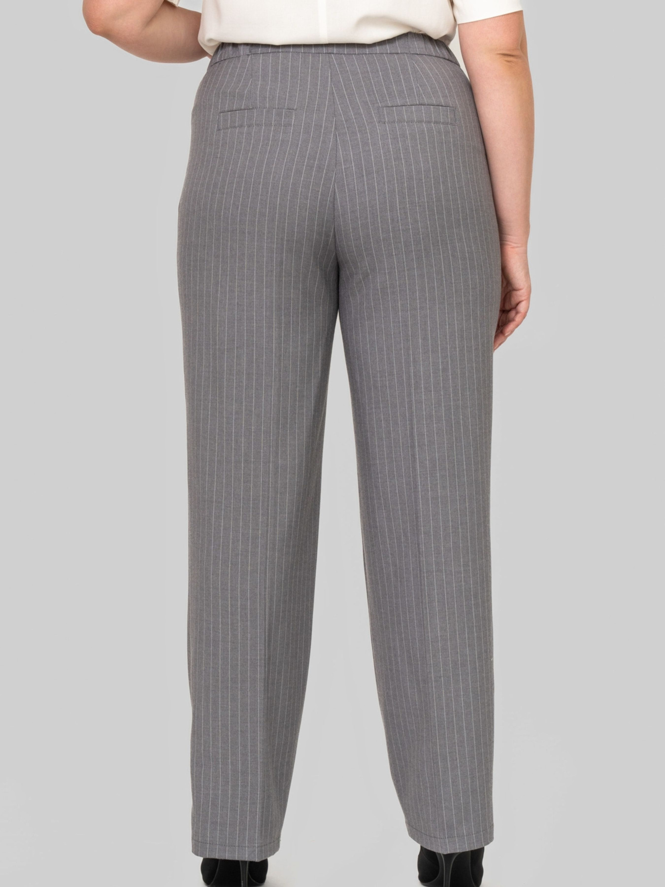 Брюки классические All Posa модель ap102328p-srij-smuzhka Фото