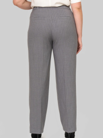 Брюки классические All Posa модель ap102328p-srij-smuzhka Фото