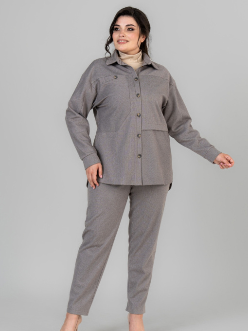 Брюки повседневные All Posa модель ap102050p-kapuchno Фото