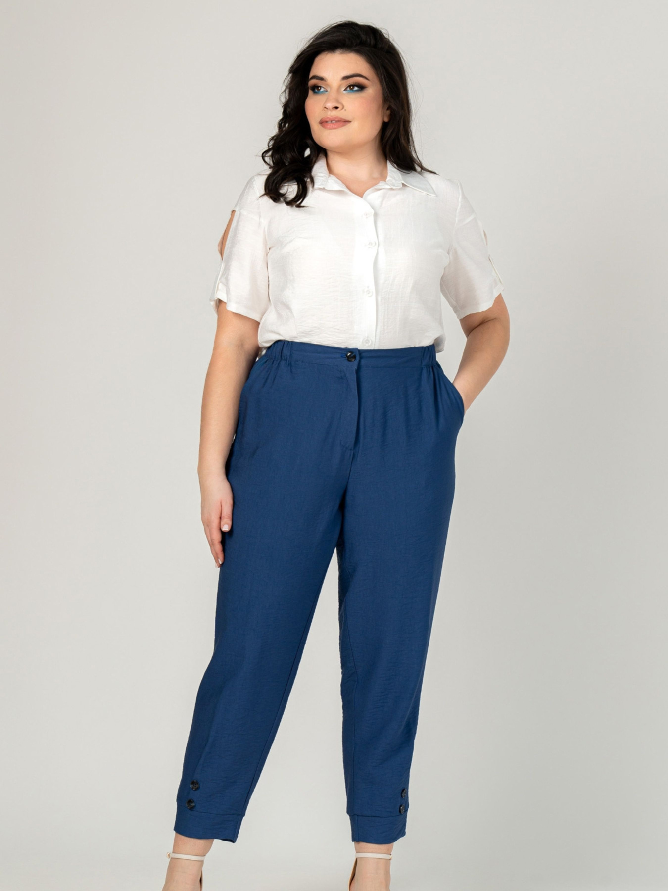 Брюки повседневные All Posa модель ap101896p-sinj Фото