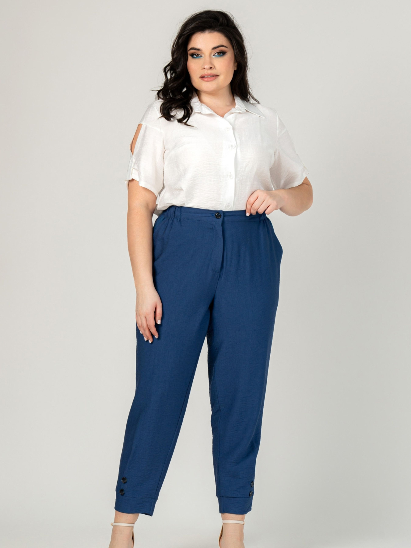 Повседневные штаны All Posa модель ap101896p-sinj Фото