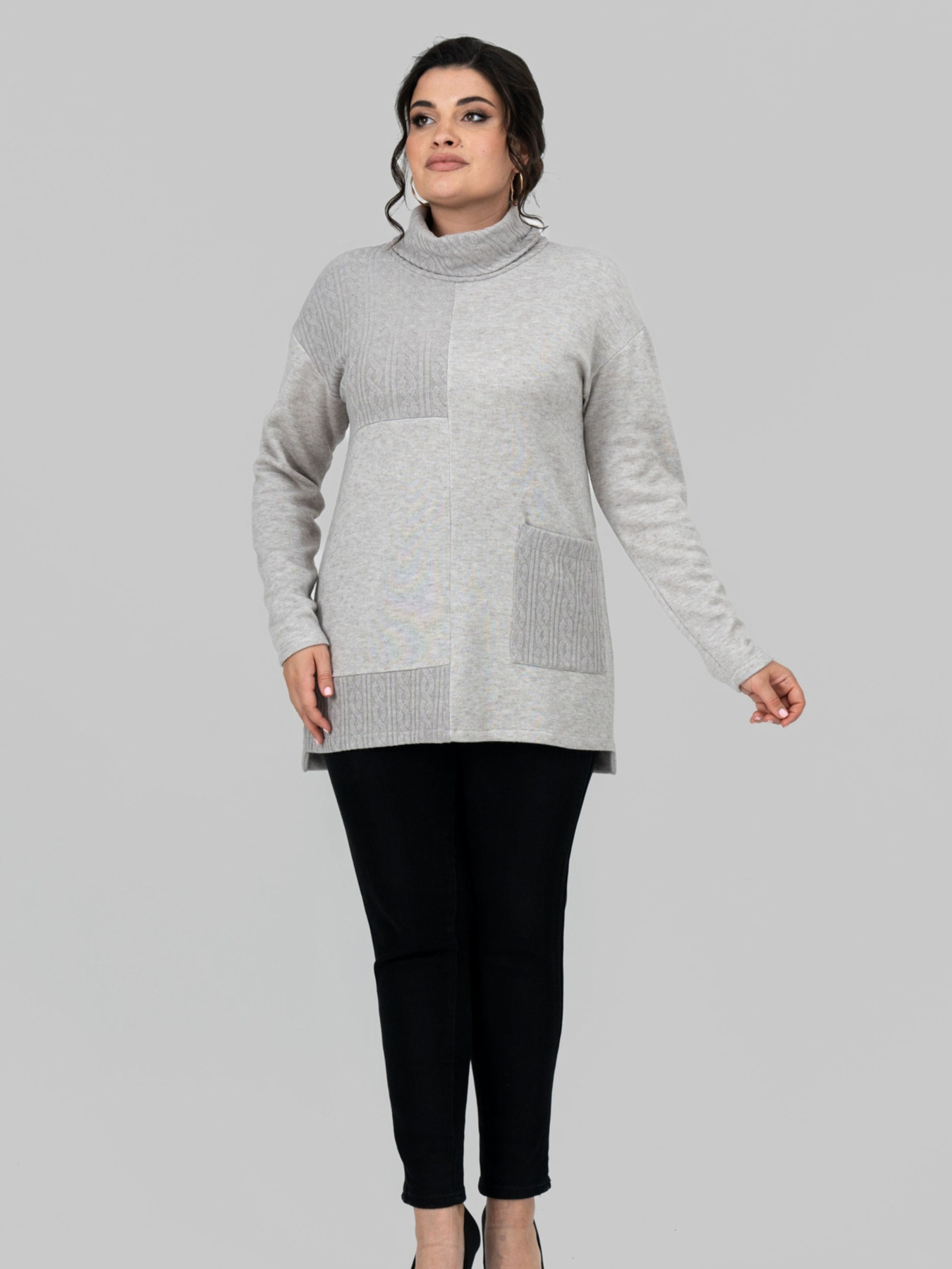 Туника All Posa модель ap102133p-kakao Фото