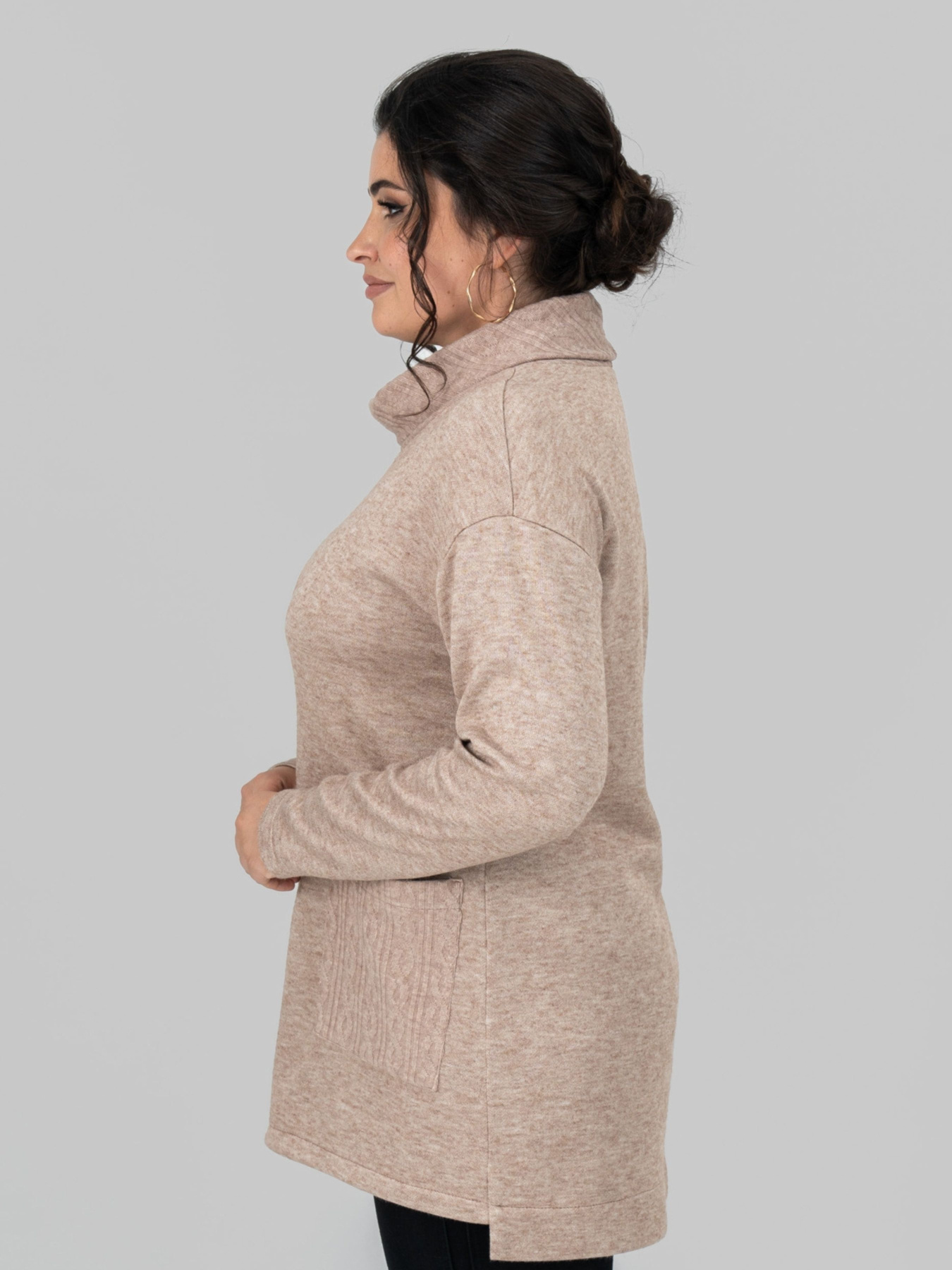 Туника All Posa модель ap102133p-kapuchno Фото