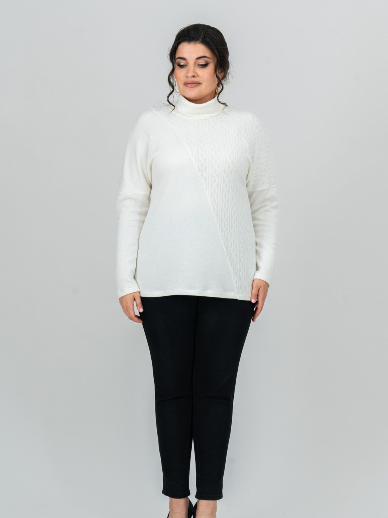 Туника All Posa модель ap102131p-molochnij Фото