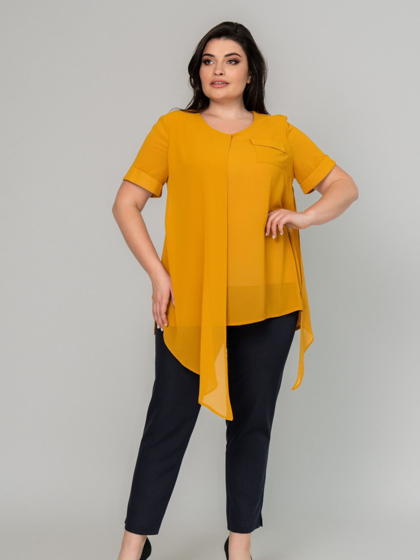 Туника All Posa Комплект (майка+накидка) модель ap101946p-grchicq Фото