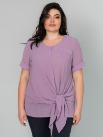 Туника All Posa Комплект (майка+накидка) модель ap101946p-pudra Фото