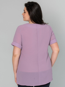 Туника All Posa Комплект (майка+накидка) модель ap101946p-pudra Фото