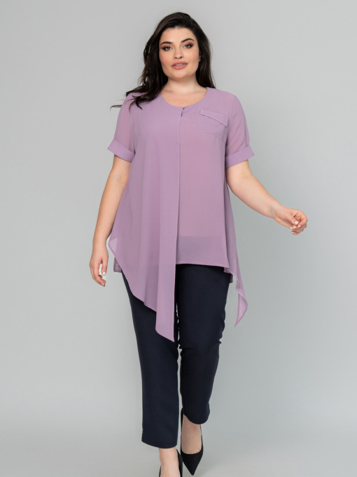 Туника All Posa Комплект (майка+накидка) модель ap101946p-pudra Фото