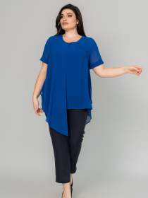 Туника All Posa Комплект (майка+накидка) модель ap101946p-elektrik Фото