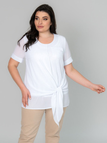 Туника All Posa Комплект (майка+накидка) модель ap101946p-blij Фото