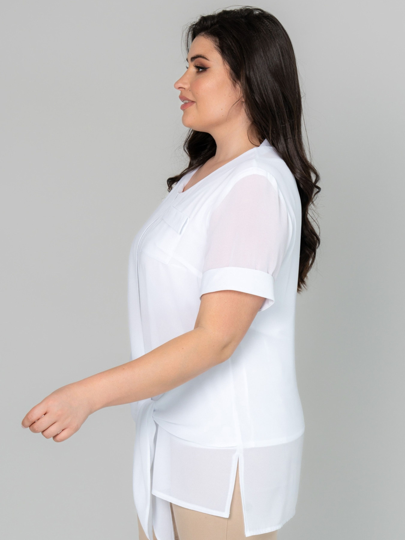 Туника All Posa Комплект (майка+накидка) модель ap101946p-blij Фото