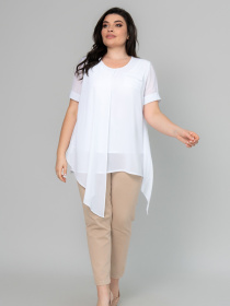 Туника All Posa Комплект (майка+накидка) модель ap101946p-blij Фото