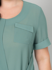 Туника All Posa Комплект (майка+накидка) модель ap101946p-olivka Фото