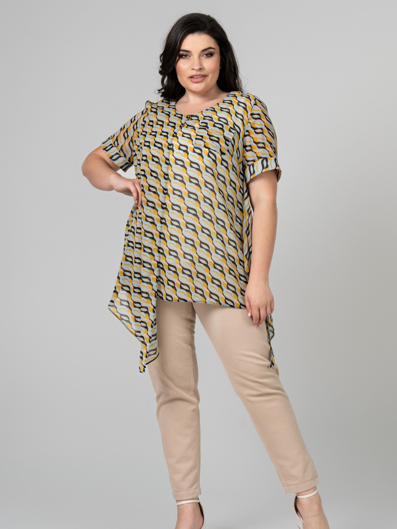 Туника All Posa Комплект (майка+накидка) модель ap101946p-kosichka Фото