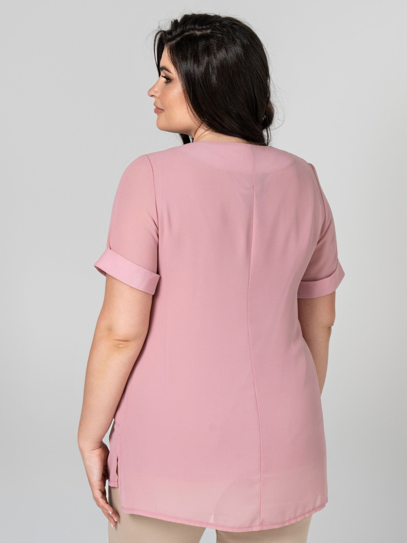 Туніка All Posa Комплект (майка+накидка) модель ap101946p-rozhevij Фото
