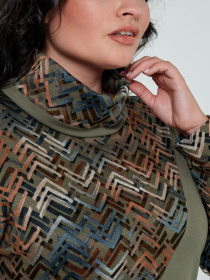 Туника All Posa модель ap101743p-olivka Фото