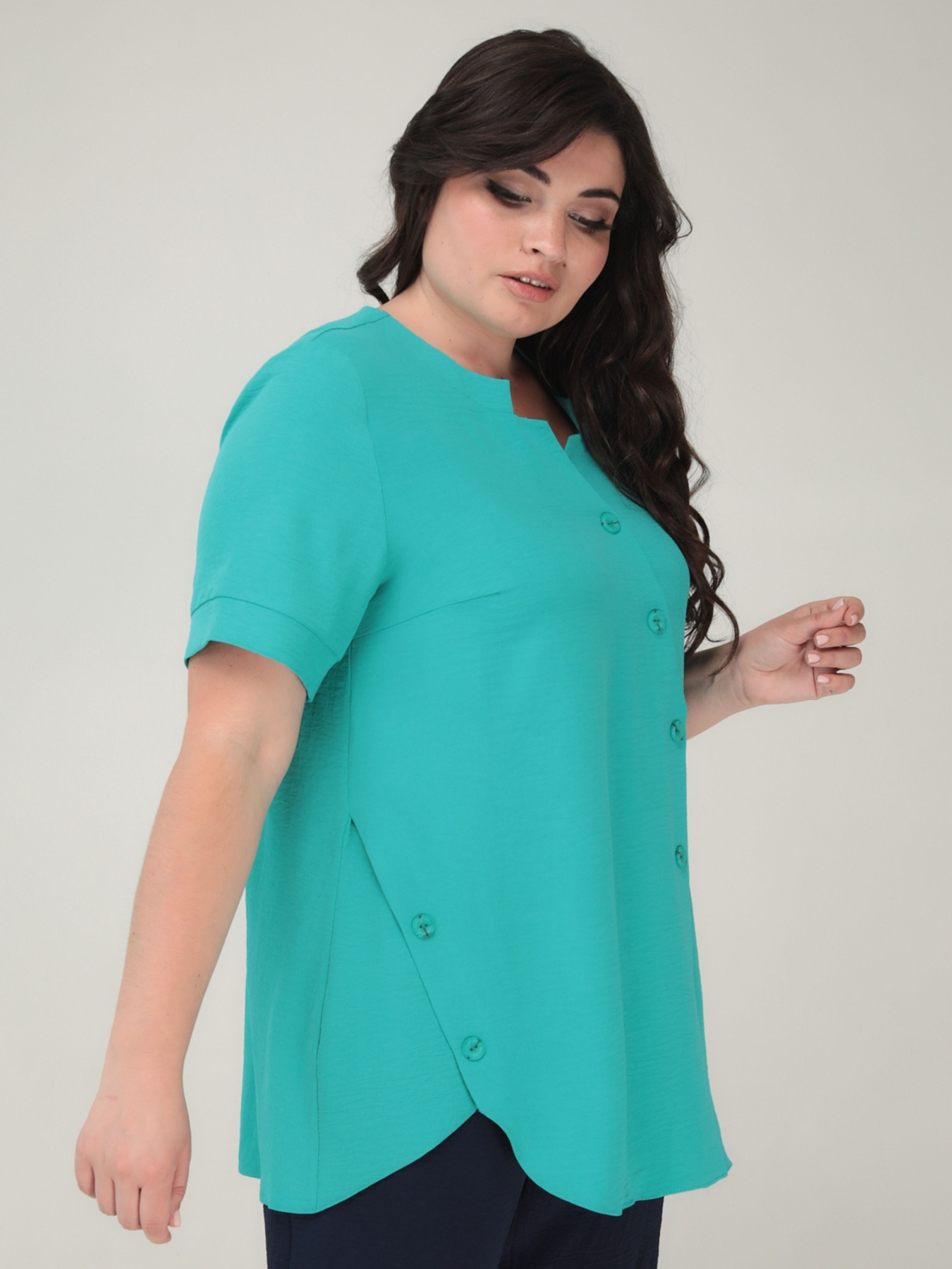 Туніка All Posa модель ap101570p-bryuza Фото