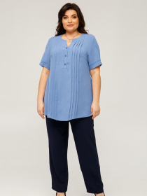 Туника All Posa модель ap101516p-blakitnij Фото