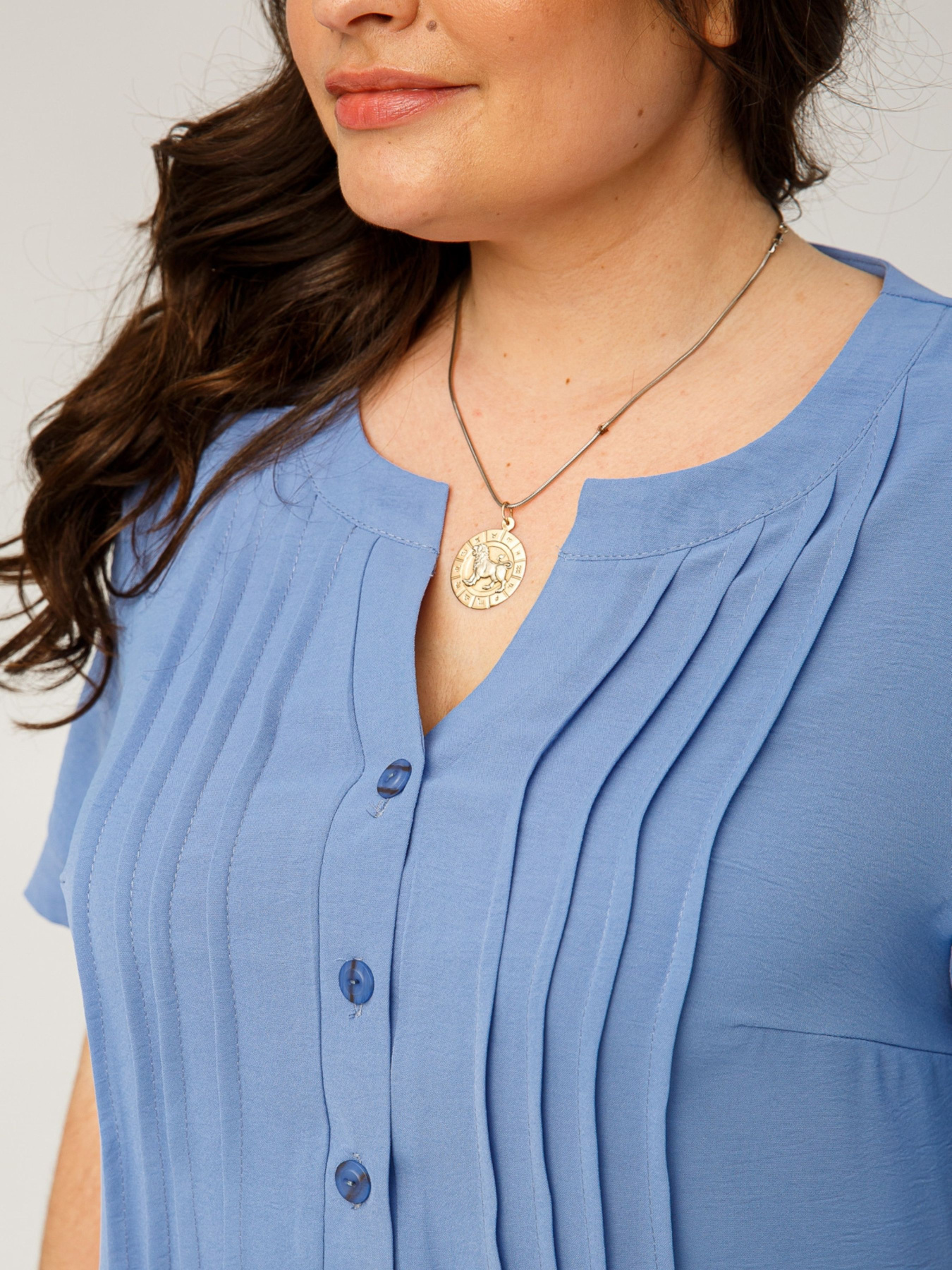 Туника All Posa модель ap101516p-blakitnij Фото