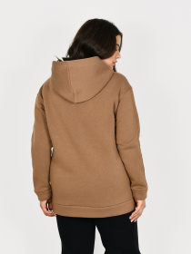 Худи All Posa модель ap101313p-temno-bezhevij Фото