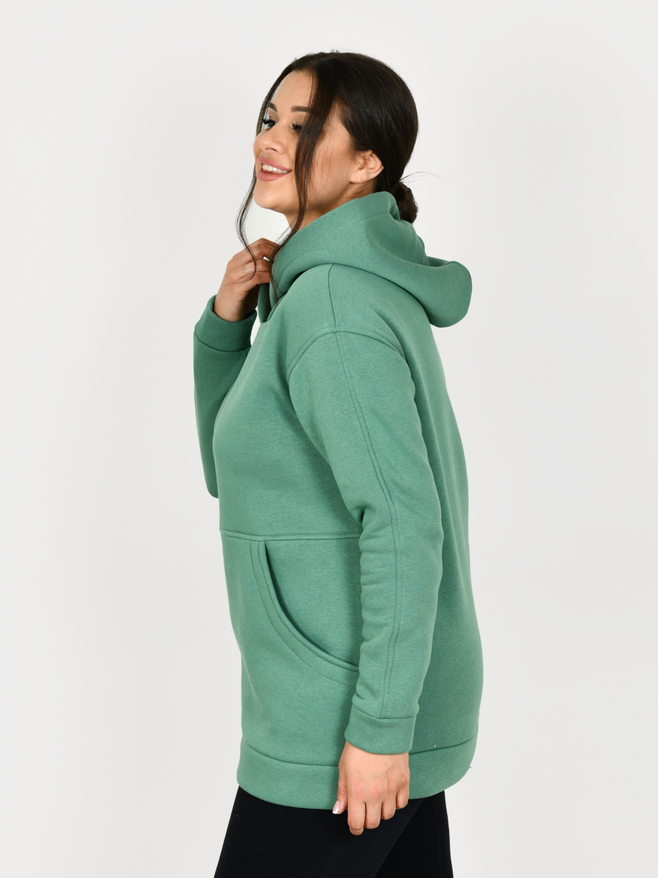 Худи All Posa модель ap101313p-zelenij Фото