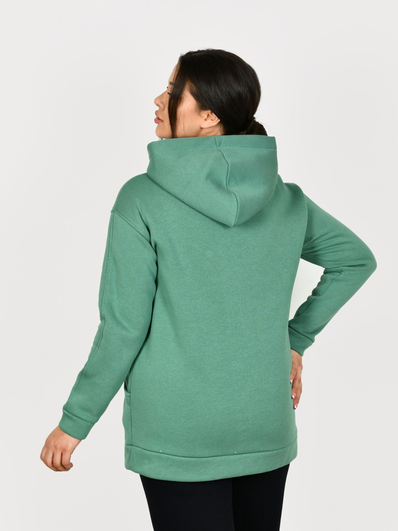 Худи All Posa модель ap101313p-zelenij Фото