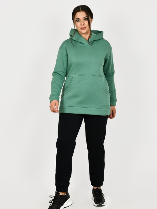 Худи All Posa модель ap101313p-zelenij Фото