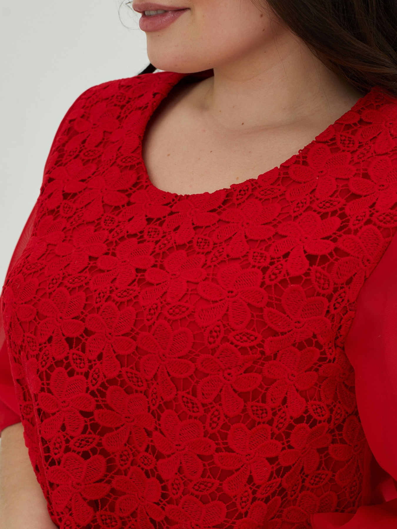 Туніка All Posa модель ap101142p-chervonij Фото