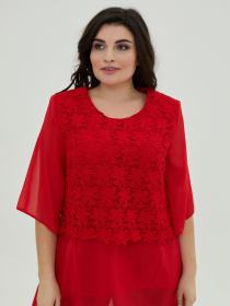 Туніка All Posa модель ap101142p-chervonij Фото