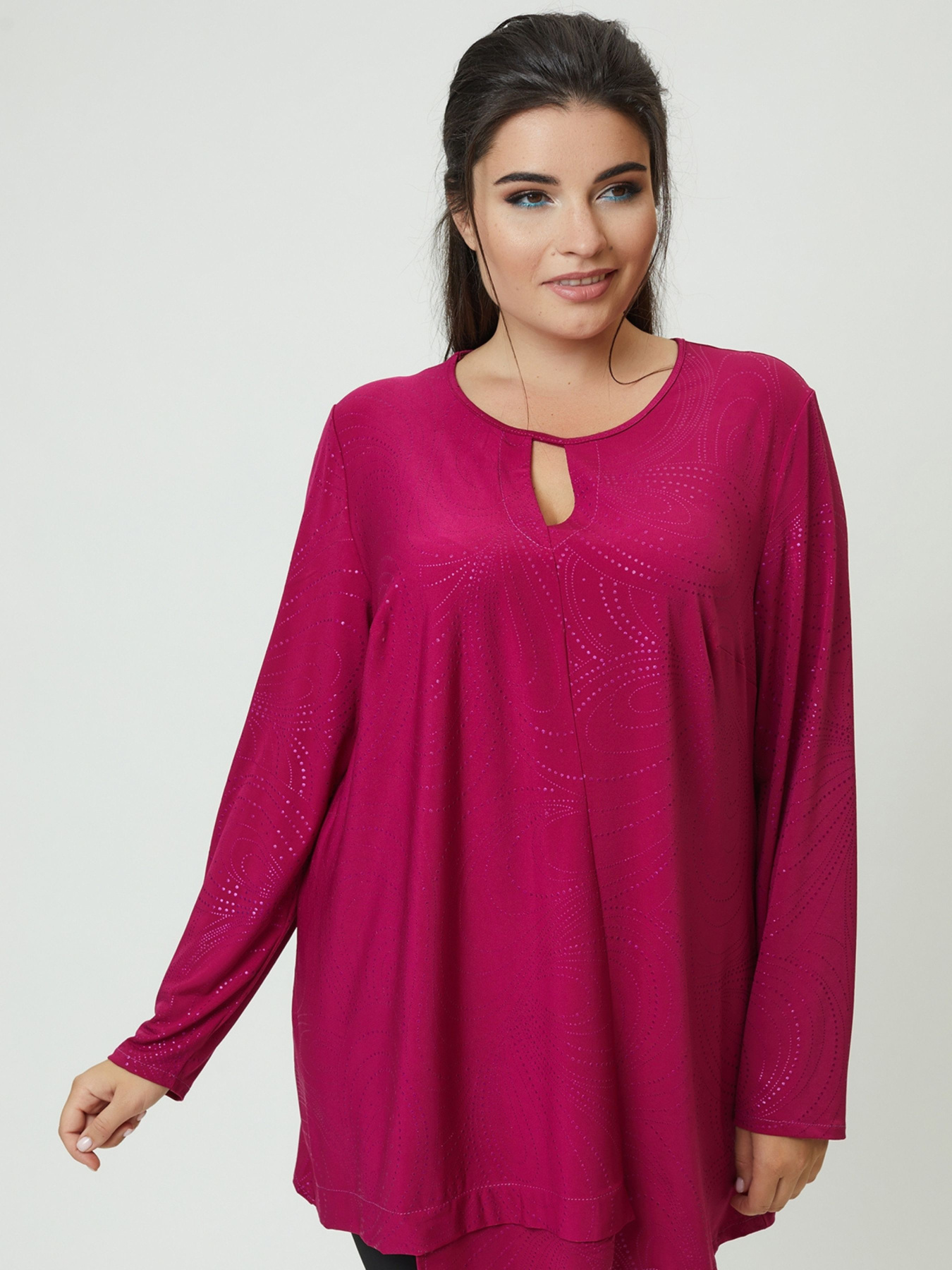 Туника All Posa модель ap100890p-malina Фото