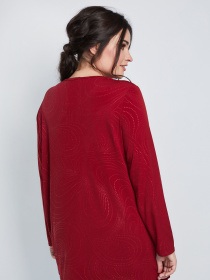 Туника All Posa модель ap100890p-bordovij-hvil Фото