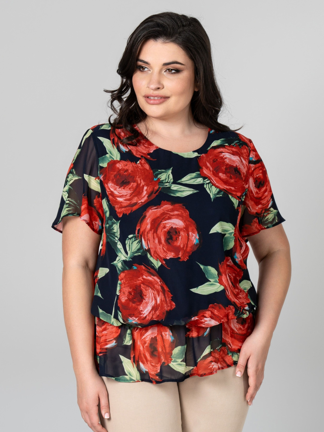 Туника All Posa модель ap100742p-chervon-kvti Фото