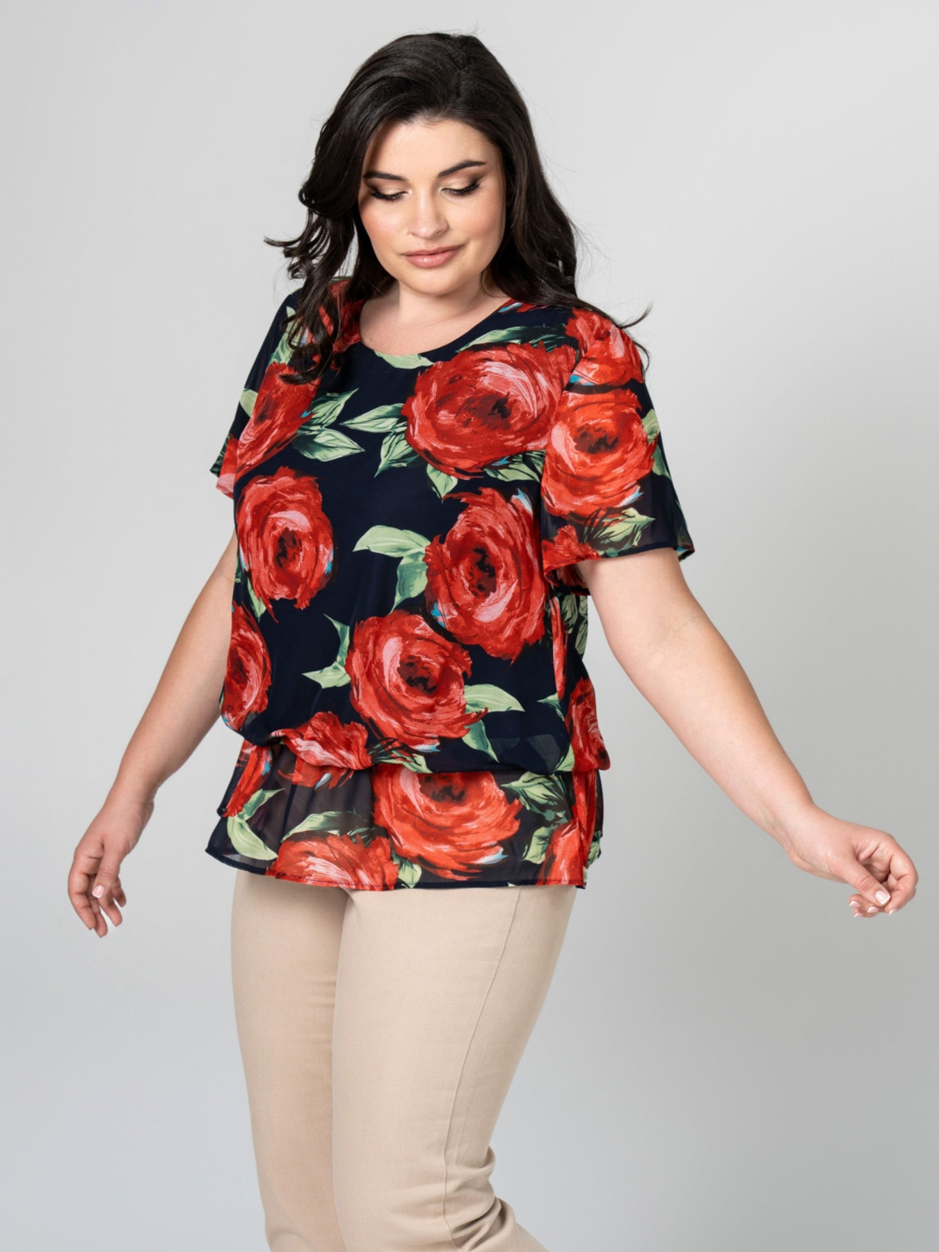 Туника All Posa модель ap100742p-chervon-kvti Фото