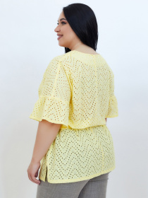 Туніка All Posa модель ap100672p-zhovtij Фото