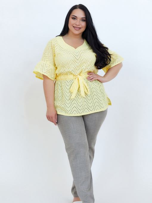 Туника All Posa модель ap100672p-zhovtij Фото