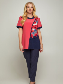 Туника All Posa модель ap100054p-koral Фото